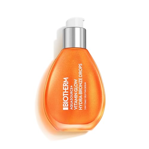 , Aquasource+, Vitamin Glow Hydra-Bronze Drops, para un glow instantáneo, un tono bronceado gradual mientras hidrata tu piel, 50 ml