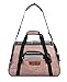 Pawfect Pets Pet Travel Carrier, Soft-Sided with Two Pet Mats for Small Dogs and Cats (Blush Tan)