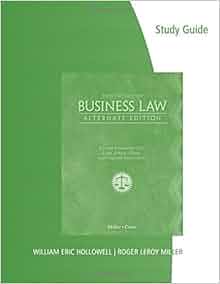 Business Law Alternate Edition Text And Summarized Cases