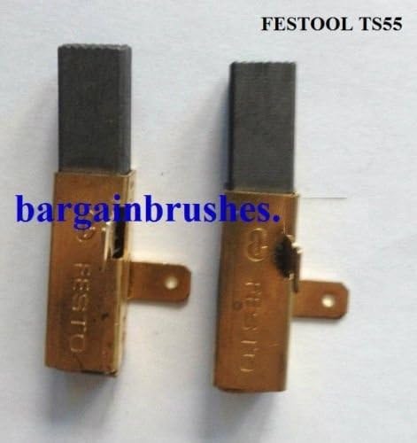 Carbon Brushes for FESTOOL TS 55 491704 TS 75 230V Saw 492014 TS55 TS75 EBQ - G2