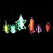 Joyin Toy Glow Stick Necklaces Assorted Colors with Bugs, Ghost and Skeleton Charms (12 Pack)