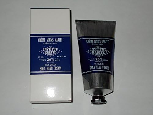 Institut Karite Milk Cream Shea Hand Cream 2.53 oz (75ml)