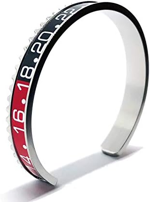 Proton Jewelers Bracelet Rolex Style Submariner Black and Red