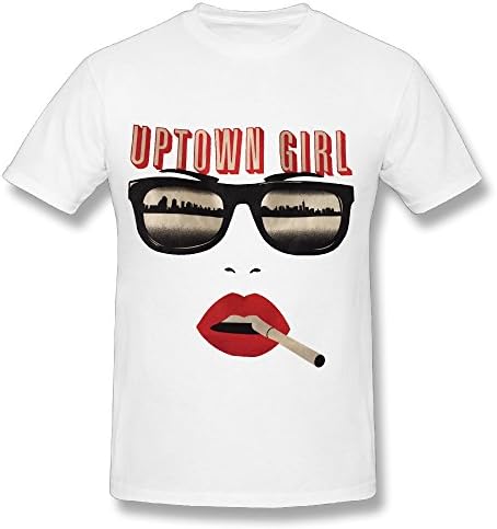 Billy Joel Uptown Girl Smoking Men's Novelty T-Shirts