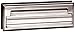 Salsbury Industries 4035C Mail Slot, Standard/Letter Size, Chrome Finish