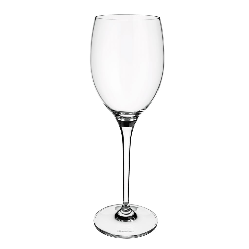 Villeroy & Boch Maxima White Wine Goblet, 365 ml, Crystal Glass, Clear