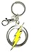 DC Comics The Flash Logo Color Pewter Key Ring