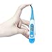 Clinical Digital Thermometer Best to Read & Monitor Fever Temperature in 15 Seconds by Oral Rectal Underarm & Axillary - Clinical Basal Thermometer (Blue)
