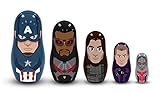 PPW Toys Captain America Civil War: Team Captain America 3 Nesting Action Figure