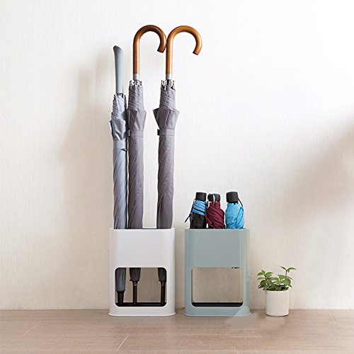 Umbrella Stand Square Rack Storage Holder Organizer By Geboor White