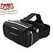 VR SHINECON Direct Virtual Reality Glasses - 3D Immersive Virtual Reality Headset for Videos, Movies and Games - Widely Compatible with iPhone, Samsung and Other 4.7-6.0 inches Smartphones (Black)