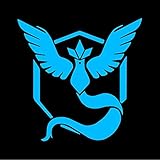 Team Mystic (Pokemon GO Inspired) - Blue Vinyl Decal