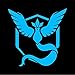 Team Mystic (Pokemon GO Inspired) - Blue Vinyl Decal