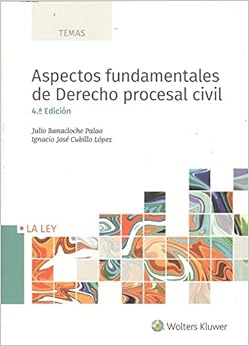 Book's Cover of Aspectos fundamentales de Derecho procesal civil (4ª ed. - 2018) (TEMAS) (Español) Tapa blanda – 30 julio 2018