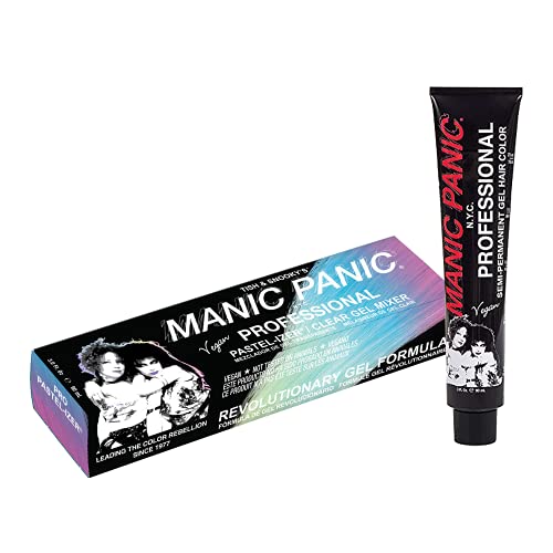 MANIC PANIC Professional Color Pro Pastelizer - Semi Permanent Gel Hair Dye - Lasts Through 40+ Washes - No Developer Required (3oz)