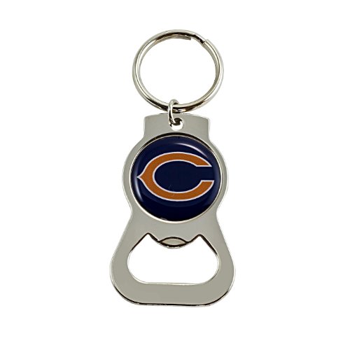 Nfl chicago bears bottle opener key ring