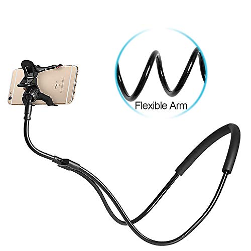 image for Coolpow Neck Phone Holder, Lazy Bracket - Universal Mobile Phone Stand