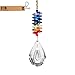 H&D Crystal Chakra Suncatcher Rainbow Makers Crystal Suncatcher Crystal Prisms Hanging Crystals for Window