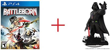 Battleborn for Sony PS4 AND Disney Infinity 3.0 Edition: Star Wars Darth Vader Figure - Bundle