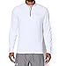 Under Armour UA Threadborne Streaker ¼ Zip LG White
