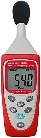 Anaheim Scientific S610 Sound Level Meter with Data Logging