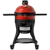 Kamado Joe Konnected Joe 18 in. Digital Charcoal Grill and Smoker with Auto-Ignition and Wi-Fi Temperature Control KJ15041123