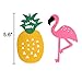 Tropical Party Decorations Banner Flamingo Pineapple For Luau Hawaiian Summer Party Supplies