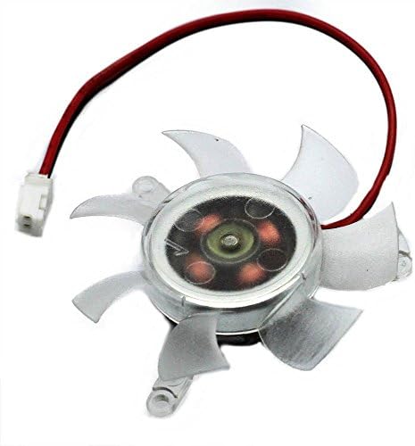 Jibrael 39mm 2pin VGA Cooling Fan Cooler Heatsink Long Feet for Pc Computer Video Card Chipset Card Pack of 10pcs