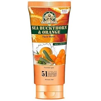 sea buckthorn and orange face wash