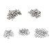 Croch Double Split Rings Stainless Steel Fishing Tackle (400 pcs)