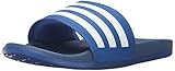 adidas Performance Men's Adilette CF+ C Athletic Sandal, Equatorial Blue/White/Equatorial Blue, 8 M US