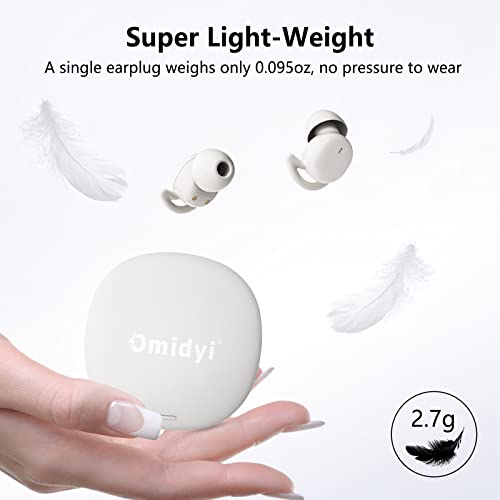 Omidyi True Wireless Sleep Earbuds, Noise Blocking Headphones in Ear