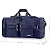 Gonex 45L Travel Duffel, Gym Sports Luggage Bag Water-resistant Many Pockets(Blue)
