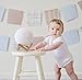 Beta Becca Rechargeable Dimmable Moon Lamp - 3D LED lunar nightlight with wooden stand - 2 shades w/dimmable touch control and USB charger - Kid’s gift, room decor night light