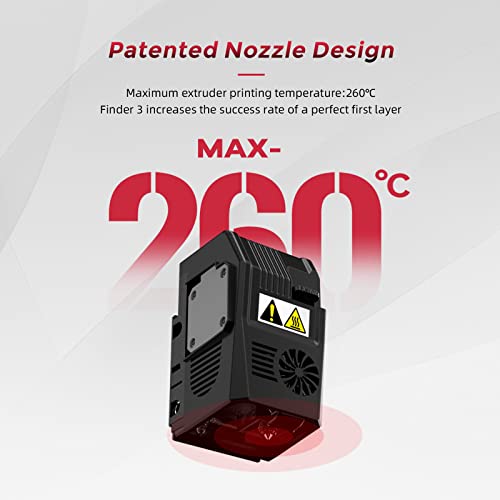 3D Printer Finder 3 Glass Heating Bed with Removable PEI Surface and