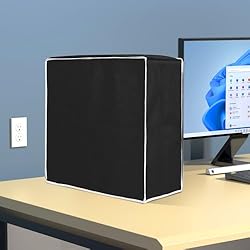 PC Computer CPU Dust Cover, Waterproof Mid-Tower