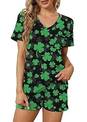 RUBZOOF Women's Short Sleeve St. Patrick's Day