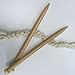 US36 Single Point Needles Wooden for Super Chunky Roving Yarn Knitting (20mm-16inch-40cm)