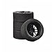 Ruixunte 4PCS Unique Foam Tires Wheel Rims Set of for RC 1:10 Model On-Road Racing Car