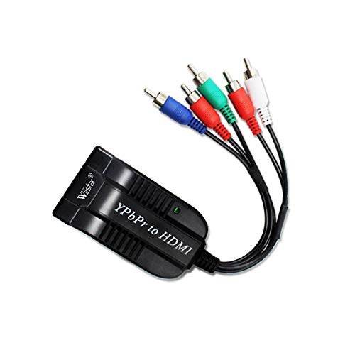 Female YPBPR RGB Component Video Audio to HDMI Converter for PSP HDTV XBOX