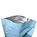 QQ Studio 100x Premium Smell Proof Food Safe Double-Sided Color Mylar Foil Flat Heat Sealable Sample Ziplock Bag 7.5x10cm (3x4