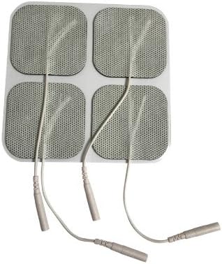 TENS Unit Electrodes 40 Pack Durable Reusable Tens Adhesive Electrodes 2" Square