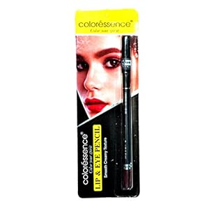 Coloressence Lip and Eye Pencil, Dark Red