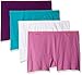Fruit Of The Loom Women's Plus-Size 4 Pack Fit For Me Boxer Brief, Assorted, 13