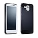 Tip-top lenovoA8 A808T A806 Case,Aluminum Metal Bumper Frame Case with Acrylic Back Plate Cover for lenovo A806 A808T A8(Black)