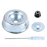 NACTECH Gardening Machine Lawnmower Stihl Blade Adapter Kit Including Thrust Washer Rider Plate Collar Nut Screwdriver Compatible for STIHL FS 55 FS56 FS 81 FS90 FS80 String Trimmers Brush Cutter