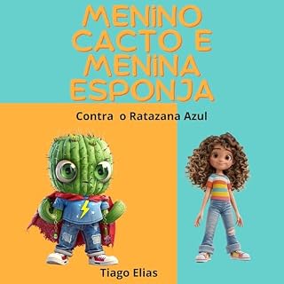 Livro Menino Cacto e Menina Esponja
