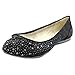 Jessica Simpson Women's Midnight Flat Black Suede