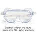 Learning Resources Clear Safety Goggles, Science Exploration, Elastic Strap, Kids and Adults, Meet ANSI Z87.1, Ages 3+