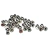 Brule-3D-Brass-Dumbbell-Eyes-25-Pack-Fishing-Fly-Tying-Streamers-Crafts
